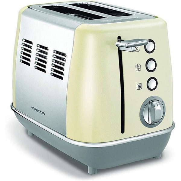 Morphy Richards Evoke Cream 2 Slice Toaster 224407