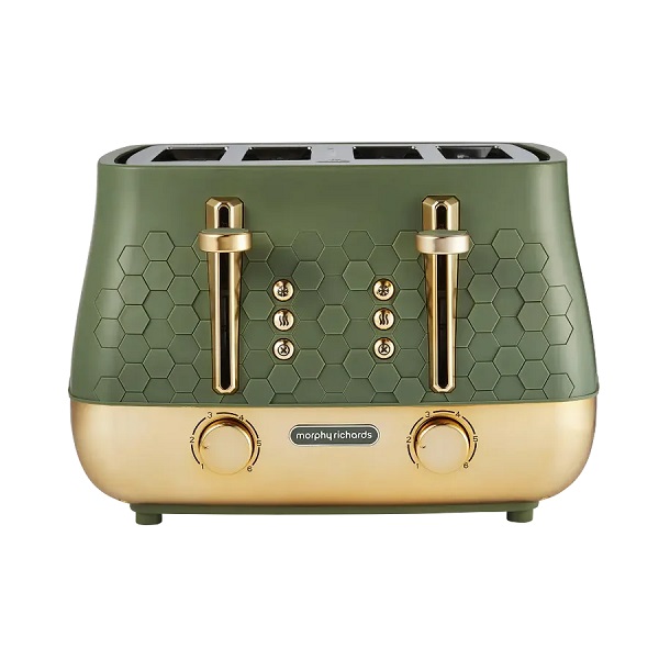 Morphy Richards Cassini 4 Slice Toaster - Olivine 243022