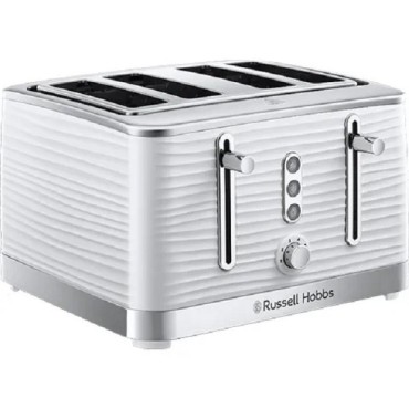 Russell Hobbs Inspire 4 Slice White Toaster 24380