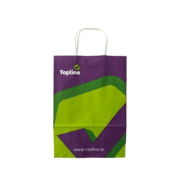 Topline Purple Paper Bags 310mm x 220mm