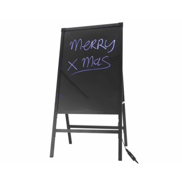 Lumineo LED Colour Changing A-Stand Writing Board - 100cm x 50cm