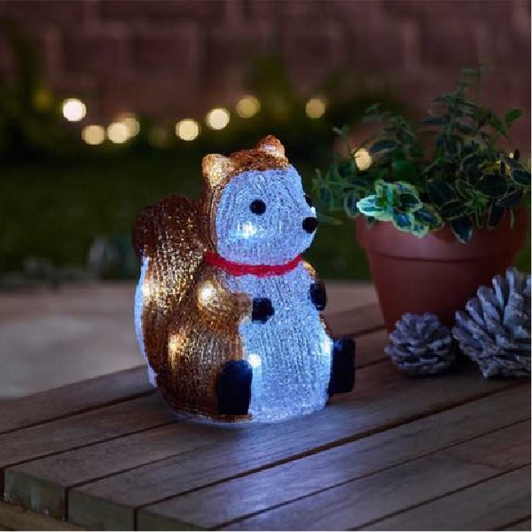 Inlit Ice Decosquirrel