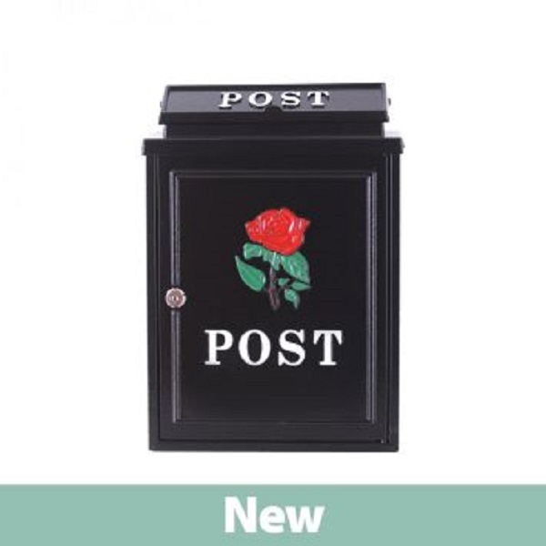 Post Box Red Rose Diecast