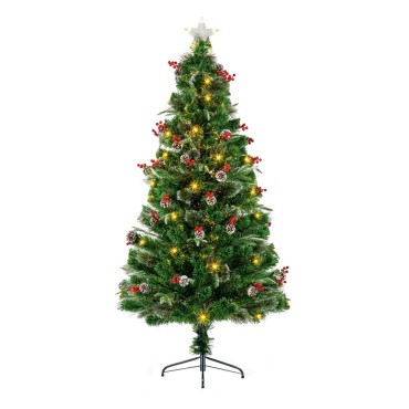 The Tree Company Fibre Optic New Jersey Christmas Tree - 1.2m