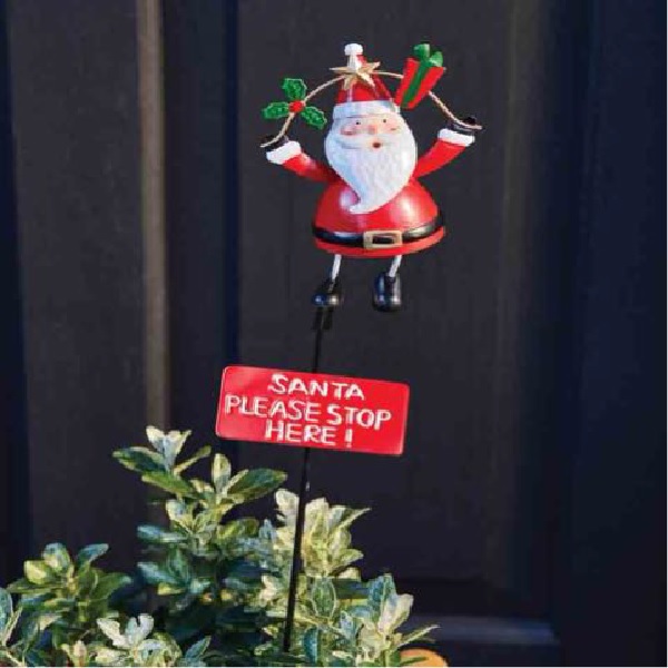 Santa Claus Stake