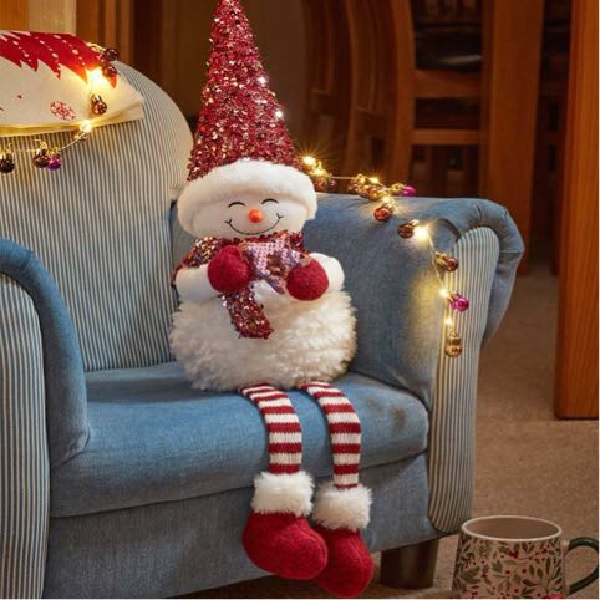 Snowgirl Seated