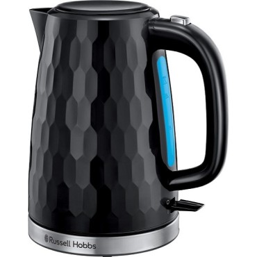 Russell Hobbs Honeycombe Kettle Black 1.7ltr 3000w 26051