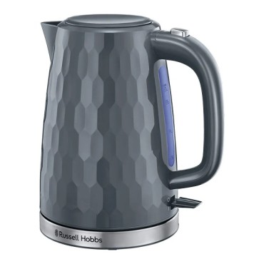 Russell Hobbs Honeycombe Grey Kettle 1.7ltr 3kw 26053