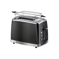 Russell Hobbs Matt Black Luna Toaster 2 Slice 26150