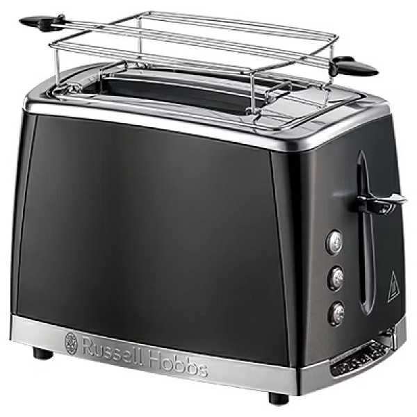 Russell Hobbs Matt Black Luna Toaster 2 Slice 26150