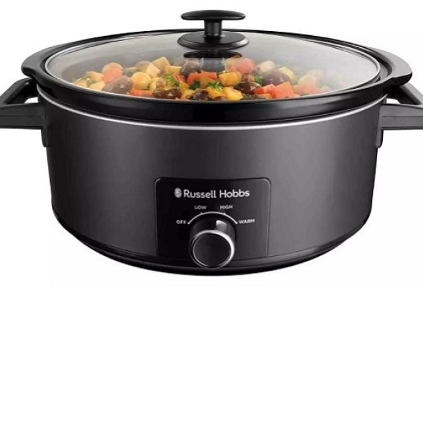 Russell Hobbs 7 Litre Matt Black Slow Cooker 27720