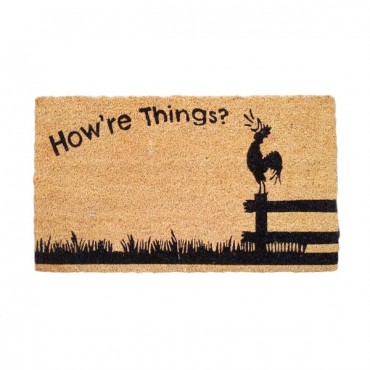 Coco Printed Mat - Inchhow R Things Inch 40cm X 70cm