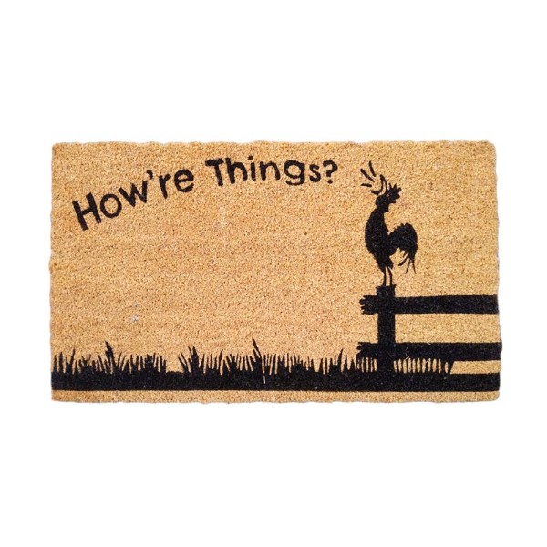 Coco Printed Mat - Inchhow R Things Inch 40cm X 70cm