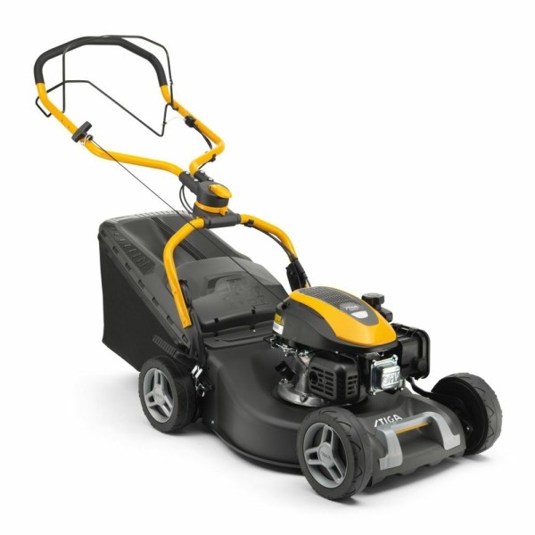 Stiga Collector 548S 123cc 46cm Petrol Self-Propelled Yellow Lawn Mower