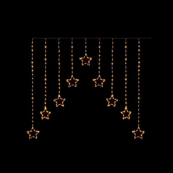 Premier 258 LED Flexibrights Star Curtain Light Warm White - 1.2m x 1.2m