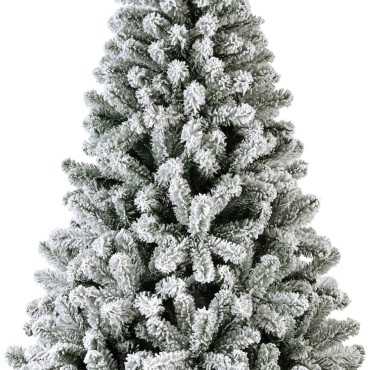 Everlands Snowy Monarch Pine Christmas Tree 7ft