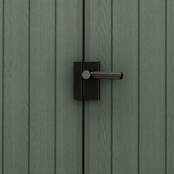 Keter Darwin 6ft x 6ft Evotech Wood Effect Garden Shed - Green