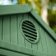 Keter Darwin 6ft x 6ft Evotech Wood Effect Garden Shed - Green