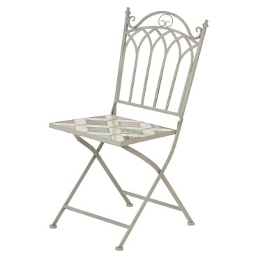 Kaemingk Safi 2 Seater Slate Grey Mosaic Bistro Set