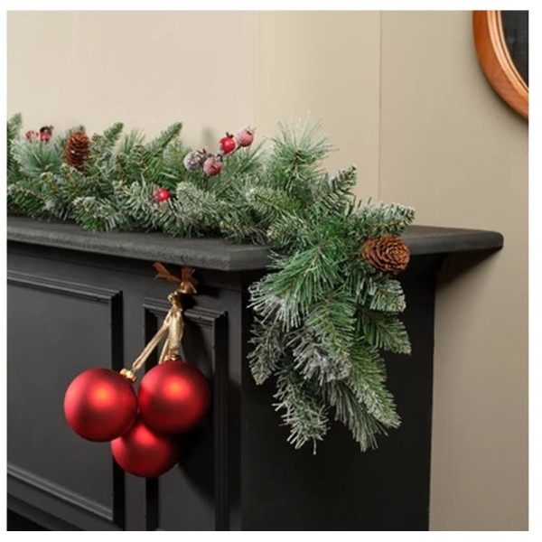 Everlands Frosted Windham Spruce Garland 270cm