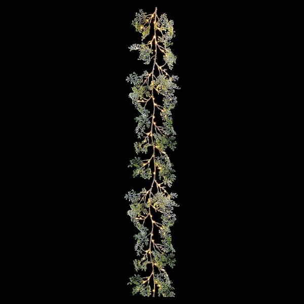 Premier 120 LED MicroBrights Evergreen Garland 1.8m