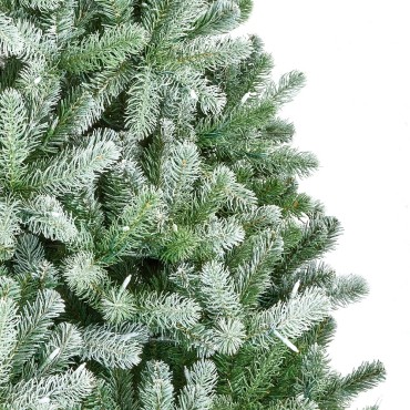 National Tree Company Frosted Newberry Spruce Feel Real Christmas Tree 7.5ft