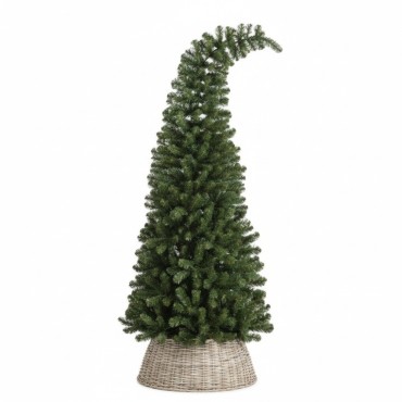 Festive Green PVC Bendy Christmas Tree 1.8m