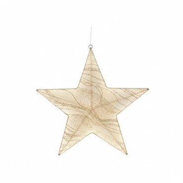 Lumineo 58cm LED Fabric Star - Warm White