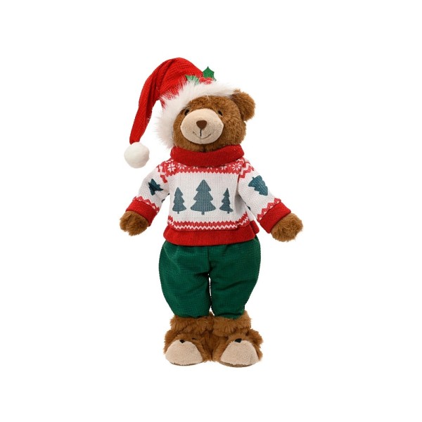 Standing Plush Boy Bear - 47cm