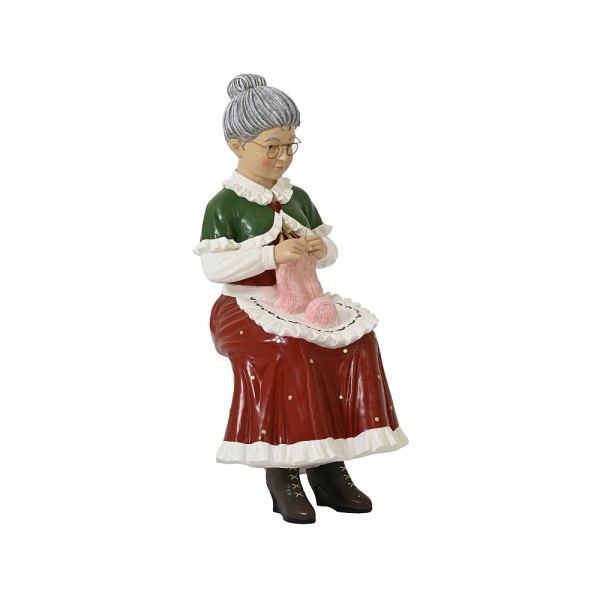Sitting Mrs. Claus - 145cm
