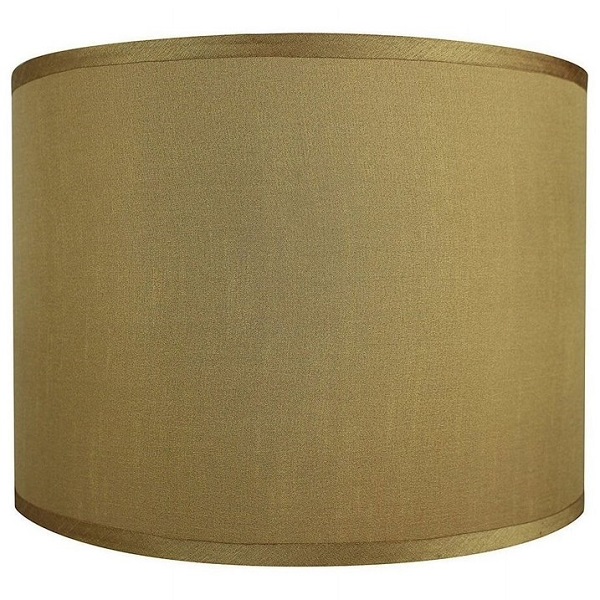 Sateen Drum Shade 28cm/11 Gold 315141g