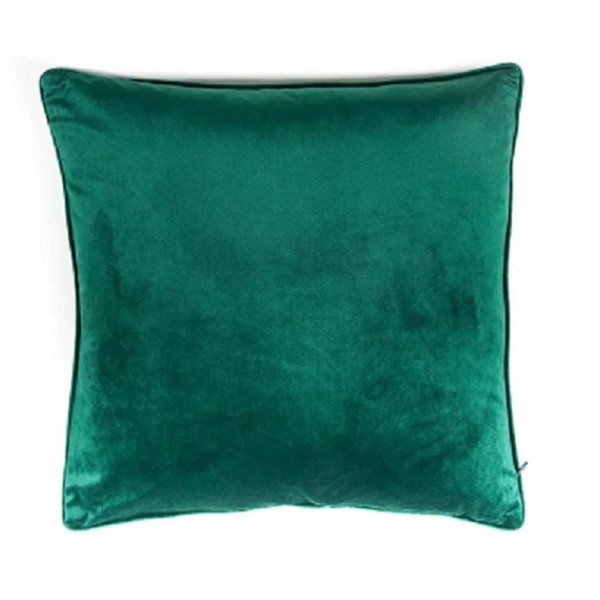Fullshire Velvet Piped Emerald 43x43cm 322093