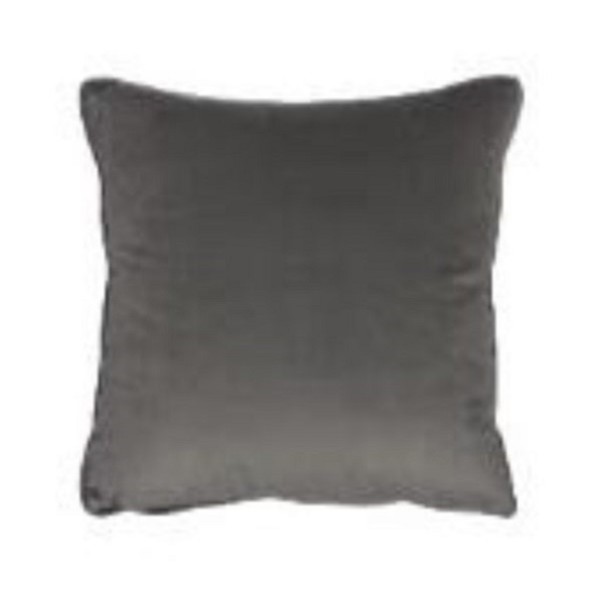 Fullshire Velvet Piped Charcoal 55x55cm 329535