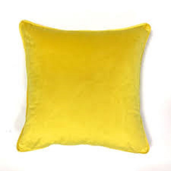 Fullshire Velvet Piped Ochre 55x55cm 329566