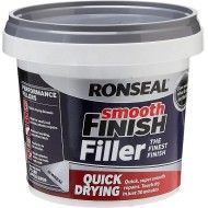 Ronseal Qd Ready Mix Wall Filler Wht 600gm