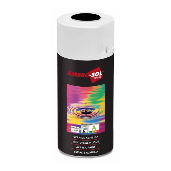 Ambrosol Black Gloss Spray Paint 400ml