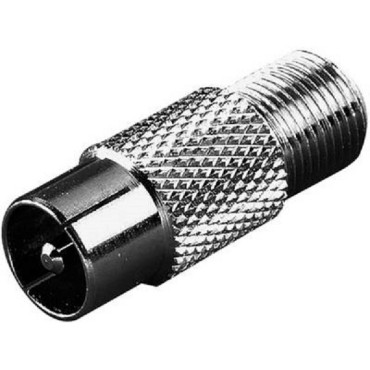 Metal Coax Plug Adapter