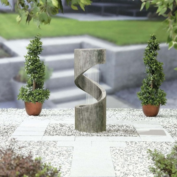 Spiral Showers Water Feature