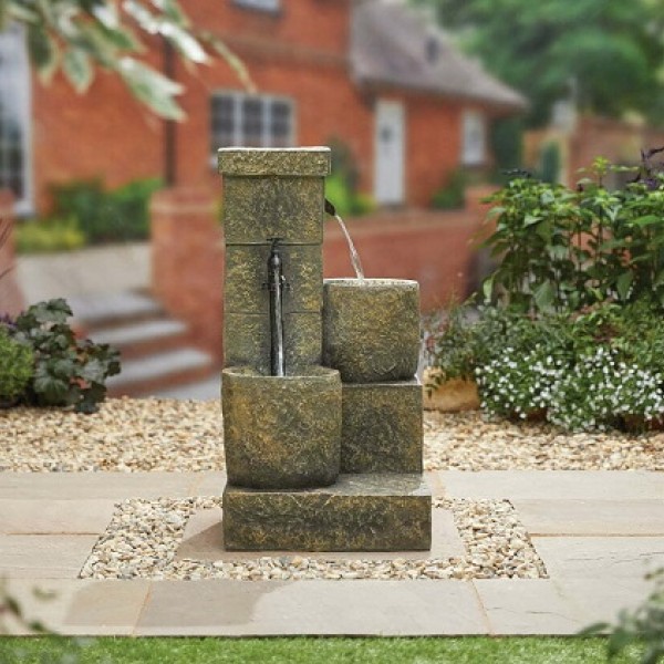 Cotswold Trough Water Feature Inc Leds
