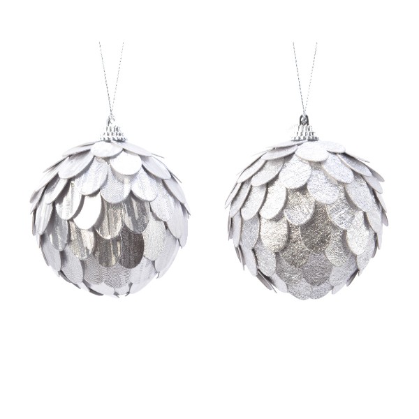 Bauble Foam Metallic  Sequins 2ass