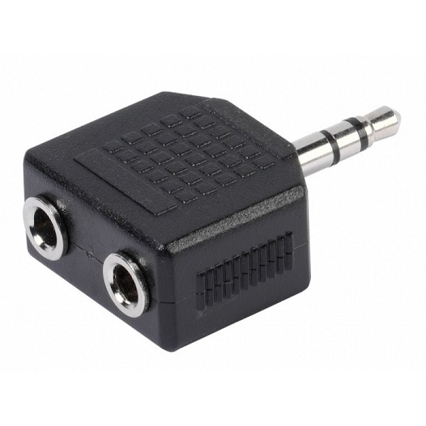 Vivanco Y Adaptor 3.5mm Stereo 46064