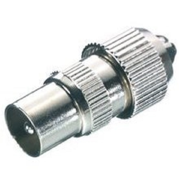 Metal Coax Plug Male Vivanco 48011