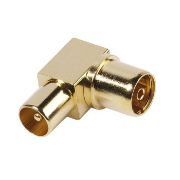 Coax Right Angle Adaptor Vivanco 48077