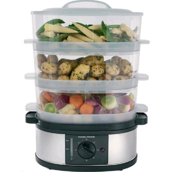 Morphy Richards Food Steamer 6ltr 3 Tier 48755