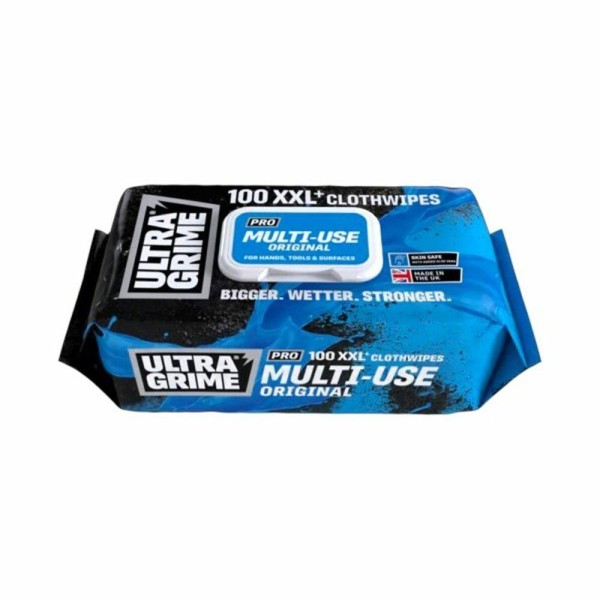 UltraGrime Super Size Wipes 100 pce Pack