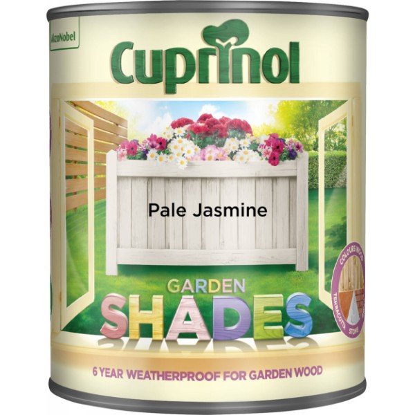 Cuprinol Garden Shades Pale Jasmine 1l 5092582 Matt
