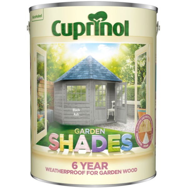 Cuprinol Garden Shades Black Ash 5l 5092549 Matt