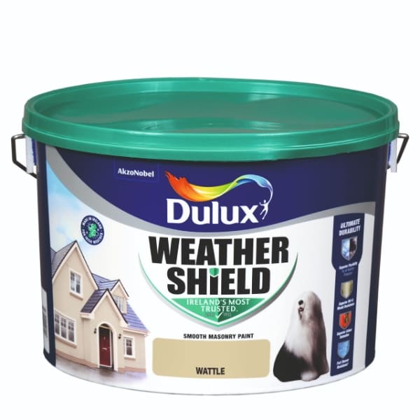 Dulux Weathershield Wattle 10l 5085883 Matt