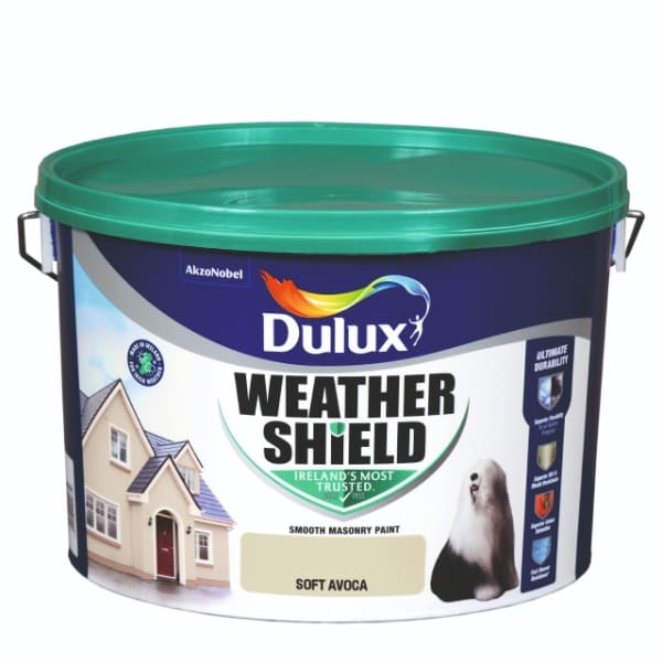 Dulux Weathershield Soft Avoca 10l 5114552 Matt