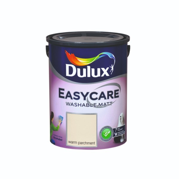 Dulux Easycare Matt Warm Parchment 5l 5157474 Matt